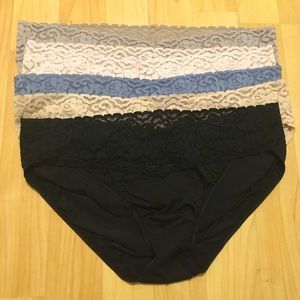 Bundle (5) Lacy Seamless Felina Hipster Underwear